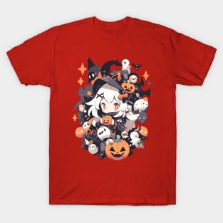 Kawaii Anime Halloween T-Shirt